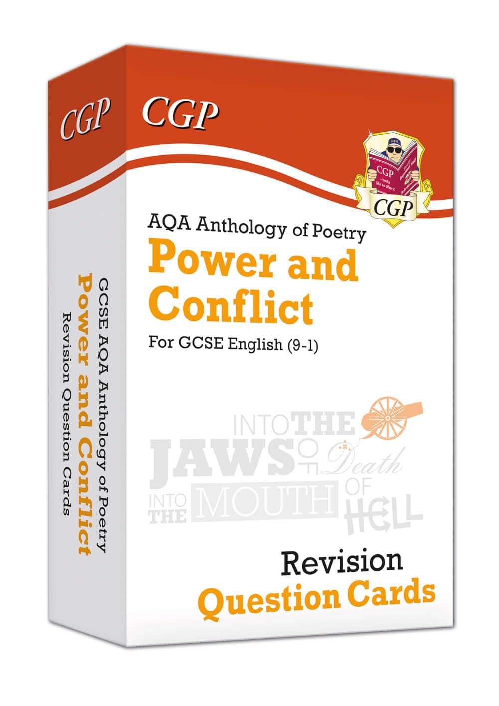 GCSE English: AQA Power & Conflict Poetry Anthology - Revision Question Cards: for the 2026 and 2027 exams (CGP GCSE English Literature Cards) Cards