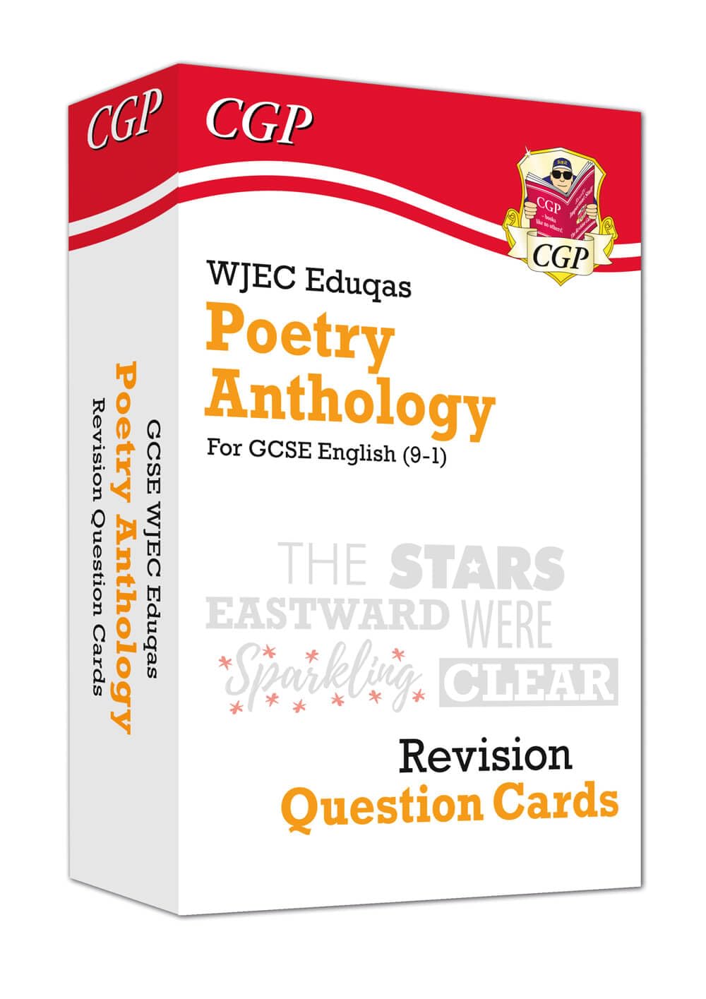 GCSE English WJEC Eduqas Poetry Anthology Revision Question Cards (For exams in 2026): for the 2026 exams (CGP GCSE English Literature Cards) Cards