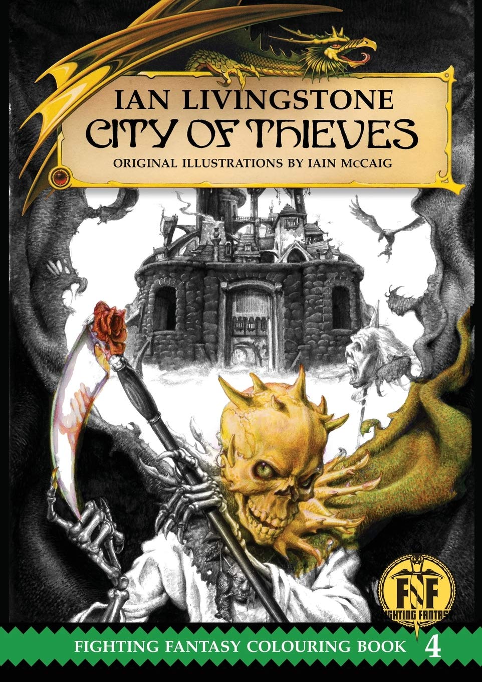 City of Thieves (Official Fighting Fantasy Colouring Books): 4 (The Official Fighting Fantasy Colouring Books, 4) Paperback