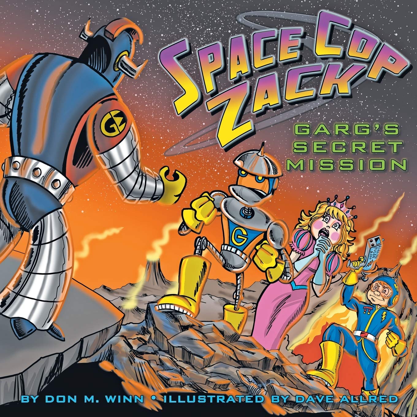 Space Cop Zack, GARG's Secret Mission Paperback