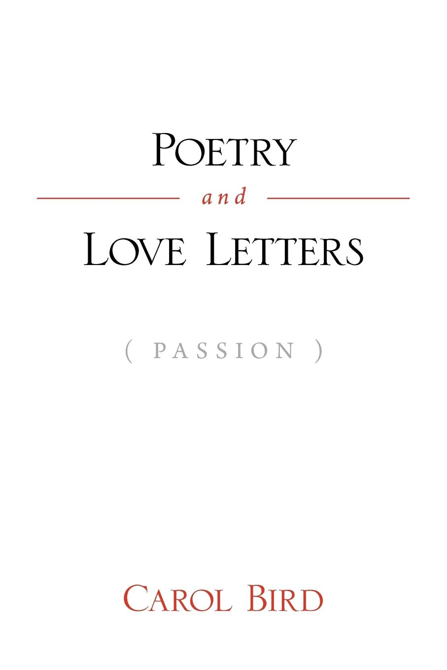 Poetry and Love Letters Paperback