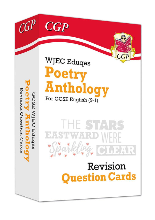 GCSE English WJEC Eduqas Poetry Anthology Revision Question Cards (For exams in 2026): for the 2026 exams (CGP GCSE English Literature Cards) Cards