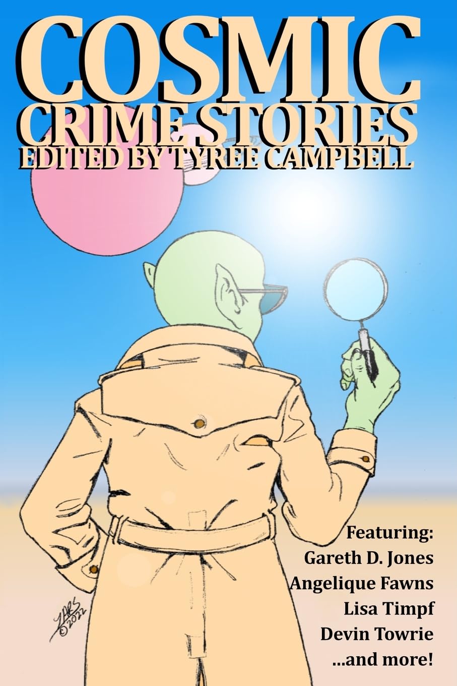 Cosmic Crime Stories March 2023 Paperback