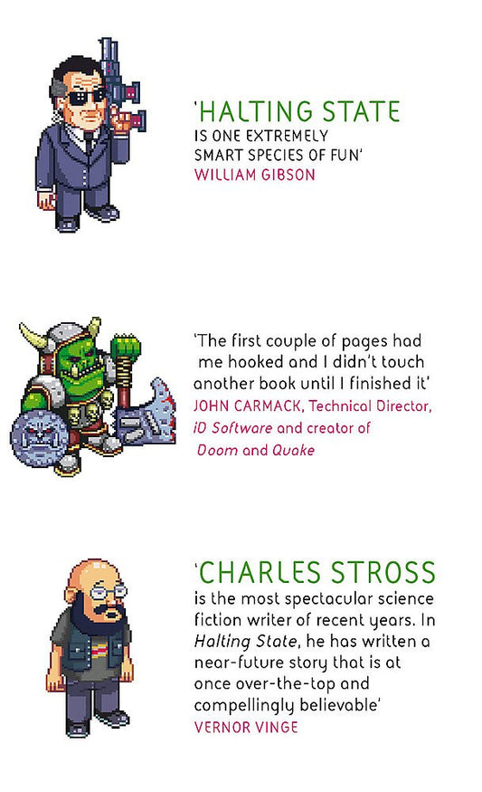 Halting State: Charles Stross Paperback