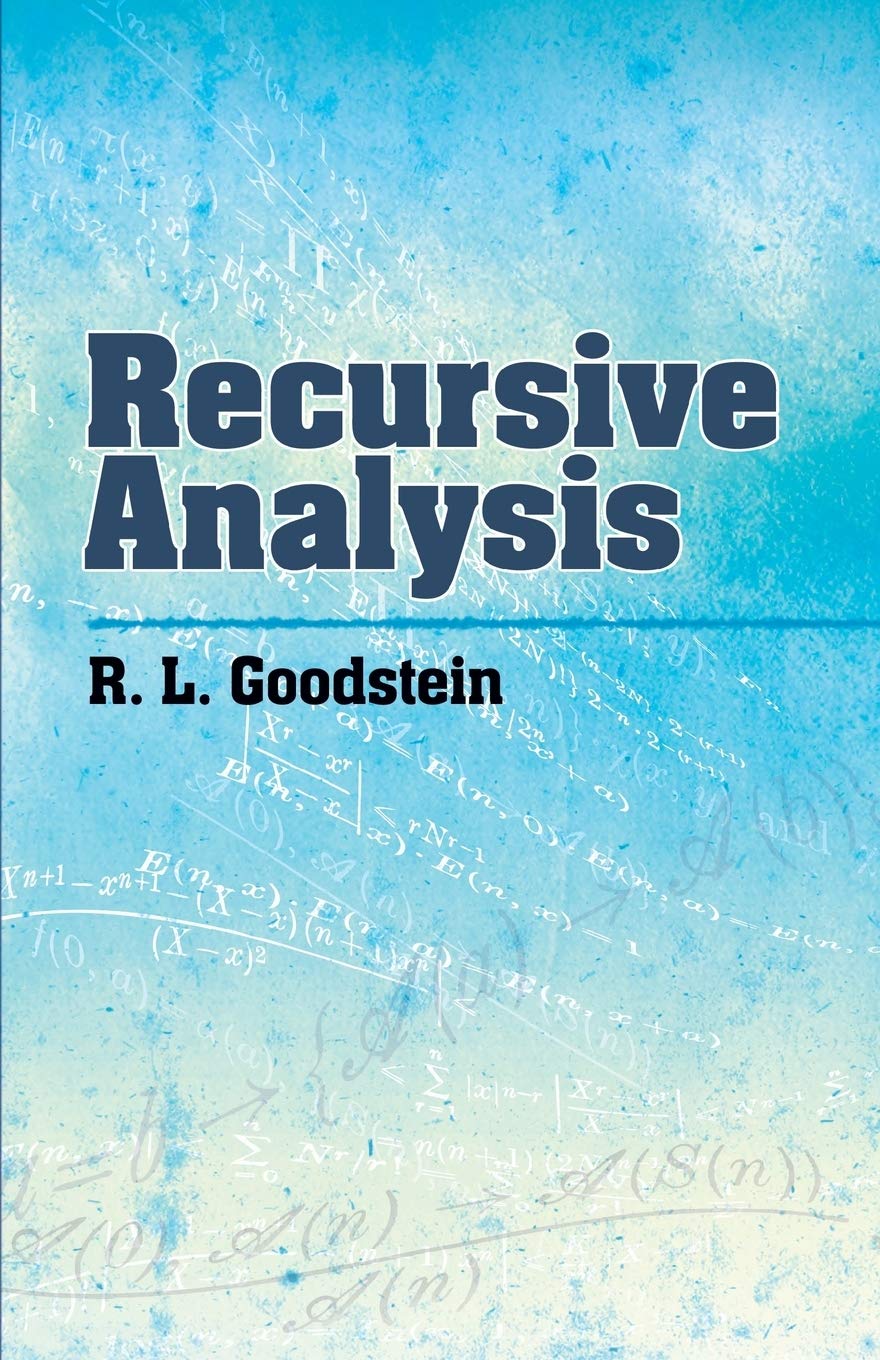 Recursive Analysis (Dover Books on Mathematics) Paperbac