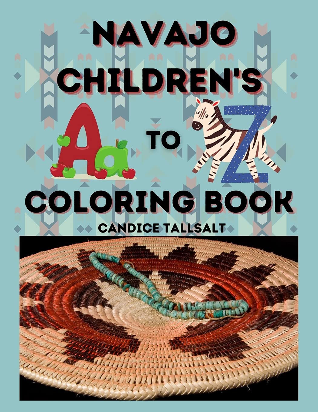 Navajo Children's A to Z Coloring Book Paperback