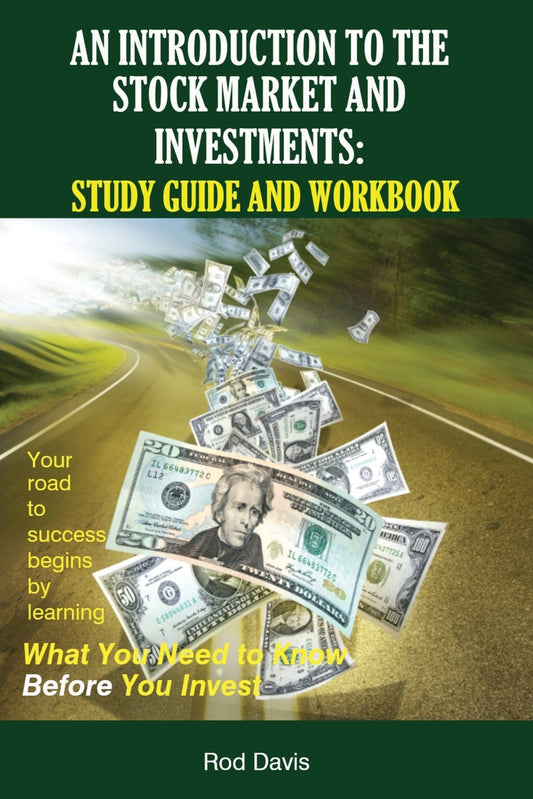 An Introduction to the Stock Market and Investments: Study Guide and Workbook Paperback