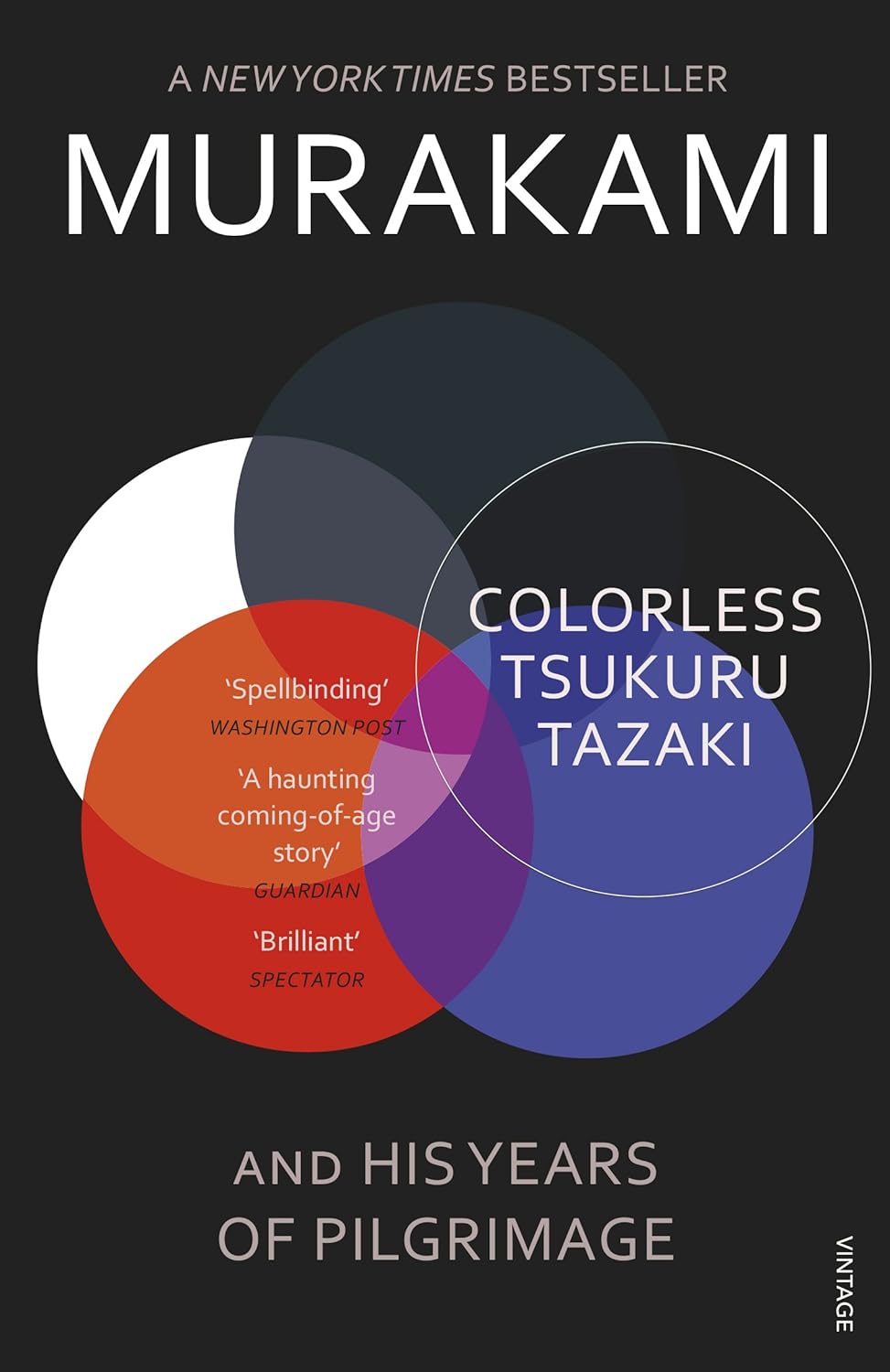 Colorless Tsukuru Tazaki and His Years of Pilgrimage: Haruki Murakami Paperback