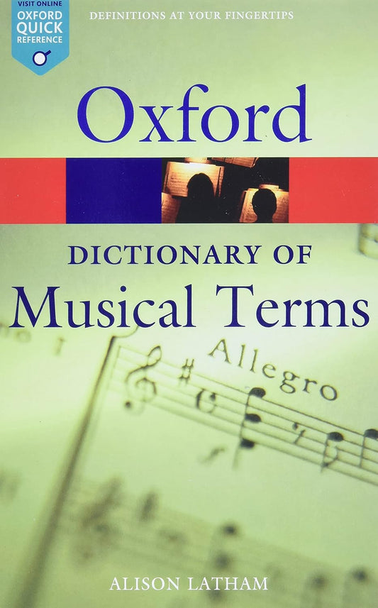 Oxford Dictionary of Musical Terms (Oxford Quick Reference) Paperback