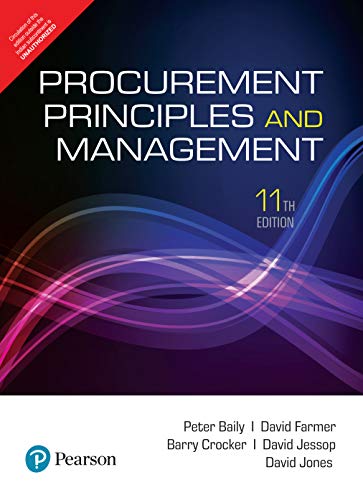 Procurement, Principles & Management 11Th Edition