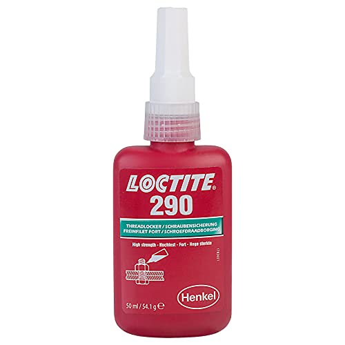 Loctite 142568 290 Threadlocker Adhesive Glue, High Strength Penetrating, 50ml