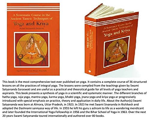 Yoga and Kriya: A Systematic Course in the Ancient Tantric Techniques: 1