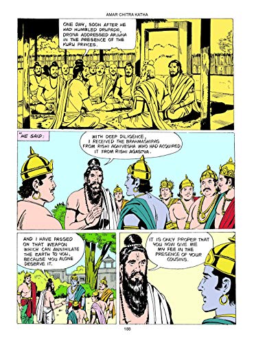 Mahabharata: Special Issue - Vol. 1, 2 & 3 (Amar Chitra Katha): The Birth of Bhagavad Gita