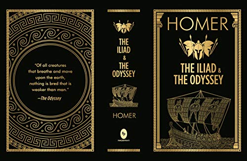 HOMER: The Iliad & the Odyssey (Deluxe Hardbound Edition)