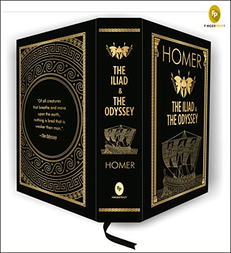 HOMER: The Iliad & the Odyssey (Deluxe Hardbound Edition)