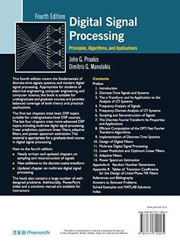 Digital Signal Processing, 4/e