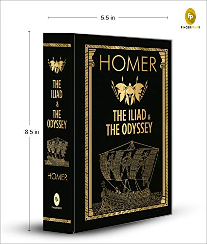 HOMER: The Iliad & the Odyssey (Deluxe Hardbound Edition)