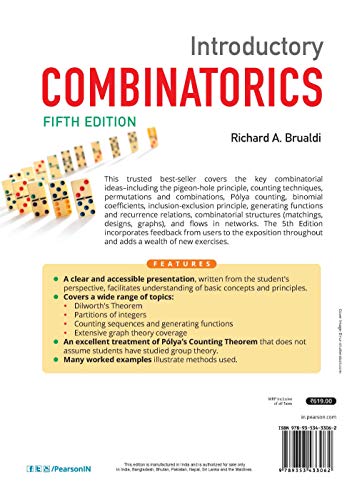 Introductory Combinatorics, 5th edition