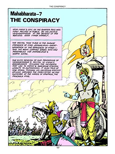 Mahabharata: Special Issue - Vol. 1, 2 & 3 (Amar Chitra Katha): The Birth of Bhagavad Gita